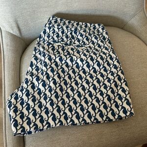 Side Zip Seahorse Shorts